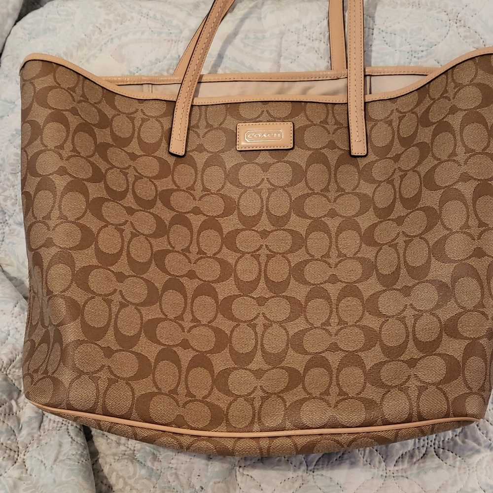 Large Coach Tote Bag